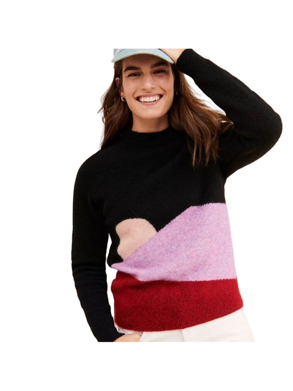 VEDA x Urban Outfitters Sunset Mock Neck Sweater sz XL